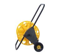 Hose Storage， Hose Trolley with Up to 50 m Capacity, Water Pipe Holder, Especially Sturdy with a Stable Hose Guide Hose Reel Cart