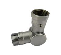 Hose Swivels Elbow Connector 180 360 Degree Rotating Brass Connector Garden Coupling Quick Connecting Fitting Garden Coupling
