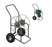 Hose trolley Lightweight 2 Wheels Garden Hose Cart Water Hose Reel 80 m capacity