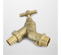 Hose Union Bib Tap with Double Check Valve 3/4" DZR
