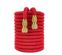 Hose Watering Hose Flexible Expandable Garden Reels Water Pipe Car Wash Quick Connector with 25 ft-150ft Garden Hose(Colour 6,1/2''_50FT)