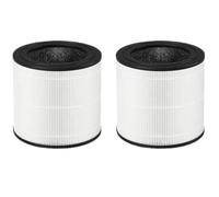 HOSECES AC0650 HEPA H13 Replacement Air Purifier Filter FY0611/30, 2Pack | Fits for Philips AC0650/20 AC0651 /10 600 600i Series Air Purifiers, high Efficiency HEPA Activated Carbon Filter