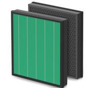 HOSECES Airmega 300 Replacement Filter #AP-1515-FP,Compatible with Coway Airmega 300 300S MAX2 Air Purifier, H13 True HPEA Activated Carbon Filter, 2Filters(AIRMEGA 300/300S)