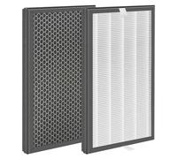 HOSECES BAP20-HF Replacement Air Filters Compatible with Bagotte Air Purifier BAP20, # BAP20-HF, High Efficency H13 Activated Carbon Filter for Dust, Odors,2-Pack