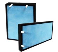 HOSECES PB-P01F Replacement Air Filter Compatible with Pro Breeze PB-P01 Air Purifier, High Efficiency 2-in-1 H13 HEPA Activated Carbon Air Filter, 2 Pack