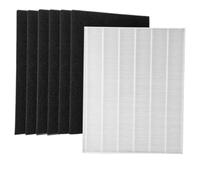 HOSECES Replacement Air Purifier filter 115115 / Filter A Compatible with WINIX ZERO Filter (AZBU330-HWB)/ P300 Air Purifiers 1 H13 HEPA Filter +6 Activated Carbon Pre-filter Kit