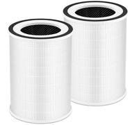 HOSECES True HEPA H13 Filter Replacement for Afloia KILO, KILO PLUS, KILO PRO, MIRO, MIRO PRO, For MORENTO MR-Kilo, Kalo, for Russell Hobbs RHAP2001B(G) Air Purifiers 2PACK