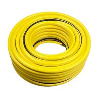 HoseFlo Premium YellowRenforced PVC Anti Kink Outdoor Hosepipe Garden Hose Pipe (50 Metres)