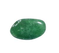 Hoseki Natural Tumbled Green Fluorite Gemstone 87.3ct Crystal Jade
