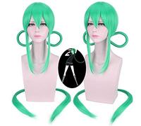 Hoseki no Kuni Jade Euclase Cosplay Wig Synthetic Long Green Woman Adult Wigs Halloween Costume Anime Game Hair 100cm