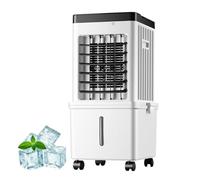 Hoseless Portable Air Conditioner 10L Ventless Chiller Room Cooler Adjustable 3 Speed Levels Energy Efficient Compact and Lightweight Design