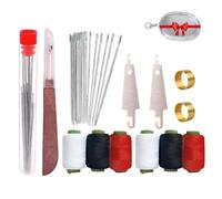 Hosenwelt 37PCS Sewing Tool Set, Hosenwelt Sewing Kit, Needles Thread Hand Repair Tools, Portable DIY Hand Made Craft Set, Portable Sewing Working Kit, Sewing Working Kit for Beginners (37pcs)