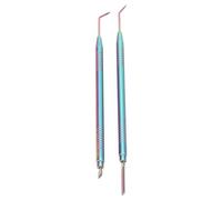 HOSEONFN 2 in 1 Eye Lash Lift Tool for HOSEONFN Stainless Steel Double Ended Eyelash Separator Tool for Eyebrow Perming and Tinting The core keyword of The Title 2 in 1 Eye Lash (Colorful)