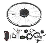 HOSEONFN 36V 500W Brushless Toothed Motor Kit, for Electric Bike, Stainless Steel Rear Drive Cassette Wheel with LCD3 Display Panel The title has a total of 73 characters (24inch)