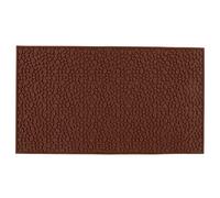HOSEONFN Anti Slip PVC Bar Mat, Heat Resistant Insulated Service Mat, Dishwasher Safe Odorless Drip Tray, for Cafe Home Kitchen Counter, 16x12 Inch Floor Protection (Brown)