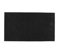 HOSEONFN Anti Slip PVC Bar Mat, Heat Resistant Insulated Service Mat, Dishwasher Safe Odorless Drip Tray, for Cafe Home Kitchen Counter, 16x12 Inch Floor Protection (Black)