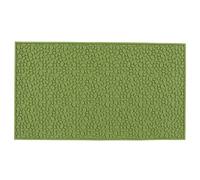 HOSEONFN Anti Slip PVC Bar Mat, Heat Resistant Insulated Service Mat, Dishwasher Safe Odorless Drip Tray, for Cafe Home Kitchen Counter, 16x12 Inch Floor Protection (Green)