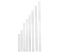 HOSEONFN Big Eye Beading Needles, for DIY Jewelry Making, Collapsible Design, Middle Opening, 8 Sizes, 16pcs Set, Hand Tools for Necklace Crafting, Sewing Accessories, Flexible and
