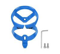 HOSEONFN Bike Water Bottle Cage Holder, High Strength Polycarbonate Material, Universal Design for Cycling, Easy Installation with Tools, Double Sided Processing, Wind Resistance S (Dark Blue)