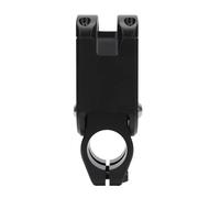 HOSEONFN Cycle Stem, Cycle Handlebar Stem, Black Aluminum Alloy Adjustable Shock Absorbing, for Gravel Road Cycle, for Cycle Note: The original title core keyword is "Cycle
