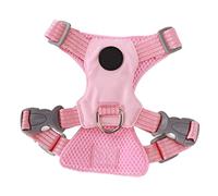 HOSEONFN Dog Safety Vest, Soft and Breathable, Multipurpose Puppy Harness for Small Medium Dogs, for Cats, Reflective, Adjustable, Lightweight Design, Easy to Use (S)
