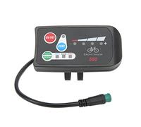 HOSEONFN Electric Bicycle Display for ABS Lightweight LED Display Meter With Connector for Modification The core keyword of the title is "Electric Bicycle Display", which is at (48V)