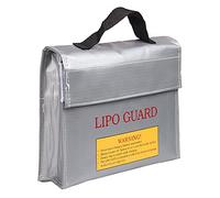 HOSEONFN for Fireproof Explosionproof Battery Storage Bag, Large Capacity Portable Safety Pouch for Lithium Ion, Lipo, Hydrogen Batteries, High Temperature Resistant Materi