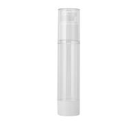 HOSEONFN for Lotion Pump Bottle, Transparent Cover, Clear Visible Design, Plastic, Lightweight Portable (50ml)