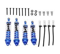 HOSEONFN for RC Cars, High Performance Aluminum Alloy Shock Absorbers with Adjustable Height, Vibration Damping, Long Service Life for Off-Road Vehicles (Blue)