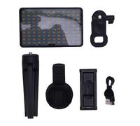 HOSEONFN for Smartphone CPL Polarizing Lens Fill Light, Portable Glare Elimination, Adjustable Color Temperature, Universal 52mm Filter for Photography and Video