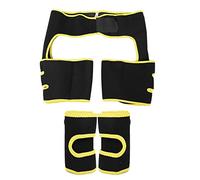 HOSEONFN for Waist Trimmer Belt, for Fat Burn on Hip Leg Abdomen, 3-in-1 Shaping Effect, Adjustable Hook & Loop, SBR Fabric for Heat Sweat Control, Wear Inside or Outside Clothes, (L/XL)