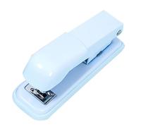 HOSEONFN High Search Core Stapler for Office, Ergonomic Effortless Desktop Stapler for Student Teacher, Compatible for 24/6 26/6 60mm Depth Staples, Smooth Durable Design, Easy to (Sky Blue)