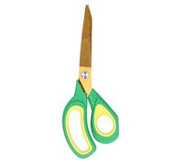 HOSEONFN Professional Sewing Scissors, for Dressmaking and Tailoring, Sharp Fabric Shears, High Precision Cutting Tool, Ergonomic Design, Durable (Golden Head Yellow Green Handle)
