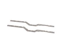 HOSEONFN RC Car Chassis Frame Upgrade Parts, for L0035 Chassis Frame Girders, Stainless Steel Rails, 2Pcs Set, Durable Structure, Enhanced Stability, Easy Installation, for RC Car