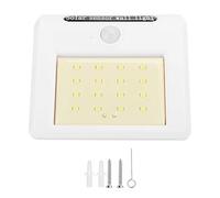 HOSEONFN Solar Wall Lamp, for Courtyard Lighting, 16 LED 2 in 1 Human Body and Infrared Induction, Outdoor Solar Supplies, Weatherproof Design, Easy Installation