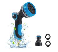 Hosepipe Spray Gun High Pressure Hose Pipe Spray Gun 10 Pattern Hose Nozzle