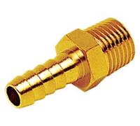 Hoses&Couplings Online - 1/8" Bspt Male X 3/8" Hose Id Brass Hosetail (PACK OF 2)