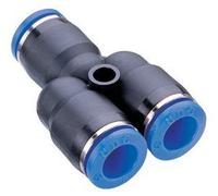 Hoses&Couplings Online - 4Mm Od Equal Y Pneumatic Tube To Tube Union (PACK OF 2)