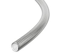 Hoses Uk 35mm Clear Pvc Corrugated Flexible Water Butt Hose 7M Reinforced Downpipe Connector Rainwater Harvesting Pump Pond