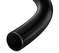 Hoses UK 40mm 5 Metre Black Pond Hose, Pump Or Waterfall Flexible Reinforced Hose
