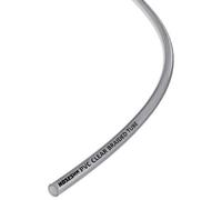 Hoses UK 5mm Id Pvc Reinforced Braided Clear Hose X 3 Metres For Water, Airline, Compressor, Drain Down