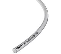 Hoses UK 8mm Id Pvc Reinforced Braided Clear Hose X 3 Metres For Water, Airline, Compressor, Drain Down