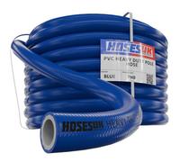 Hoses UK Window Cleaning Pole Hose Pvc With Reinforced Hard Core - Blue / 6mm Id / 30M