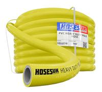 Hoses UK Window Cleaning Pole Hose Pvc With Reinforced Hard Core - Yellow / 8mm Id / 15M