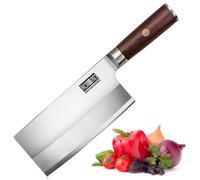 HOSHANHO Cleaver Knife 7", Chinese Meat Cleaver Knife for Vegetable
