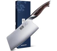 HOSHANHO Cleaver Knife 7 Inch, Ultra Sharp Vegetable Meat Chopper Knife