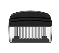Hoshen 48 Stainless Steel Needle Meat Tenderizer, Meat Tenderizer, Rib Cutter, Steak Knife, Kitchen Tool for Fast Meat Loosening,1 Piece,Black