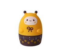 Hoshen Mechanical Timer, Cartoon Cute Time Manager, Student Learning Self-Discipline Reminder, Kitchen Timer - Yellow