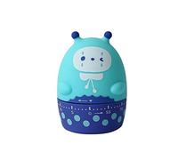 Hoshen Mechanical Timer, Cartoon Cute Time Manager, Student Learning Self-Discipline Reminder, Kitchen Timer - Blue