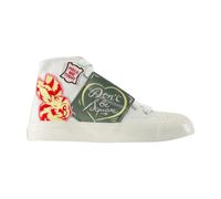 Hoshi High Top Vulcanized Trainers, female, Kenzo, Sneakers, Multicolor, 5 UK, Shoes 5 UK